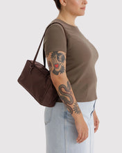 Load image into Gallery viewer, Nylon Bowler Bag - Coffee