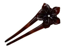 Load image into Gallery viewer, French Belle Flower Shell Hair Pin