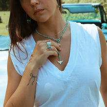 Load image into Gallery viewer, Horizon Turquoise Ring: Sterling Silver