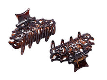Load image into Gallery viewer, French Beau Small Hair Claw Clip Set: Tortoise Shell