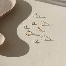 Load image into Gallery viewer, Valentine Studs: 14k Gold Fill