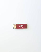 Load image into Gallery viewer, Happy Holidays Matchbox