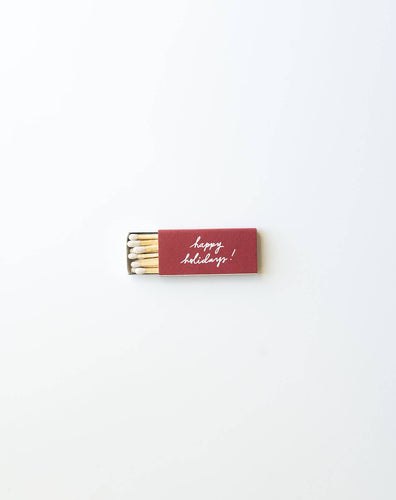 Happy Holidays Matchbox
