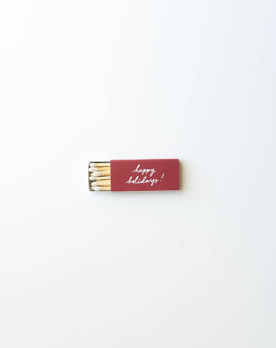 Happy Holidays Matchbox