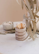 Load image into Gallery viewer, Ceramic Match Pot: Speckled white
