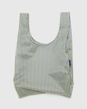 Load image into Gallery viewer, Standard Baggu - Blue Thin Stripe