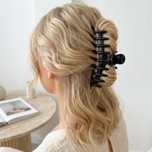 Load image into Gallery viewer, French Large Rake Hair Claw: Tortoise Shell