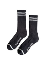 Load image into Gallery viewer, Extended Boyfriend Socks - Noir