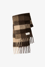 Load image into Gallery viewer, The Reykjavik Scarf - 100% Recycled - Brown Check