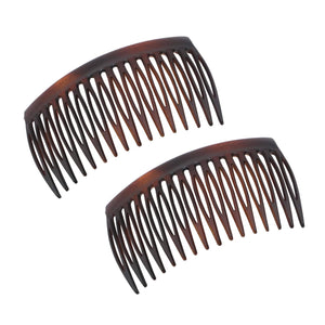 French Side Hair Combs (2 Pcs): Matte Shell