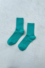 Load image into Gallery viewer, Her Socks: Turquoise
