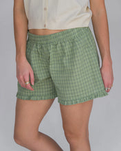 Load image into Gallery viewer, The Boxer Short - Light Green Plaid