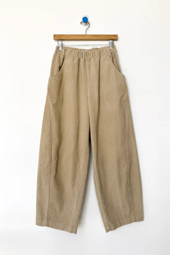 Corduroy Arc Pants - Khaki