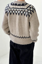 Load image into Gallery viewer, Alpaca Cabin Cardigan - Beige
