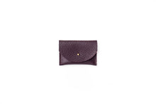 Load image into Gallery viewer, Cardholder - Plum Leather