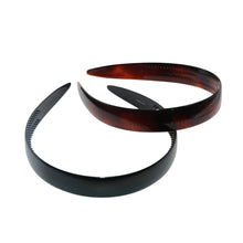 Load image into Gallery viewer, French Wide Headbands (2 Pcs): Tort + Black