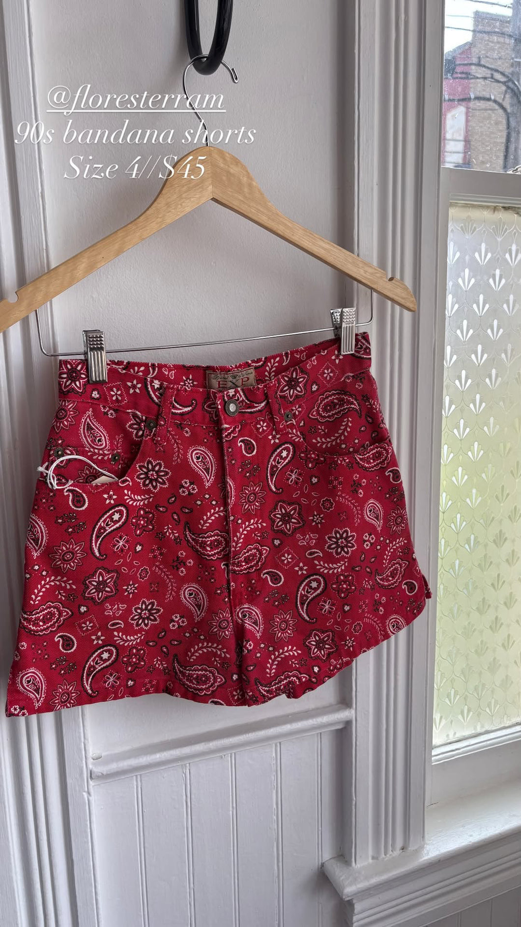 FT 90's bandana shorts [4]