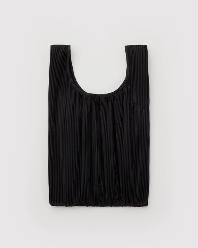 Pleated Baggu - Black