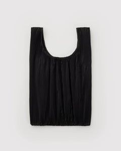 Pleated Baggu - Black