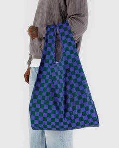 Big Baggu - Iris Green Check