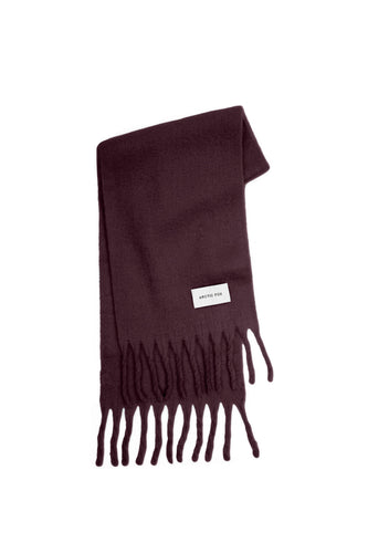 The Stockholm Scarf - 100% Recycled - Cherry Lacquer - FW25