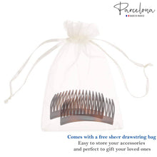 Load image into Gallery viewer, French Side Hair Combs (2 Pcs): Matte Shell