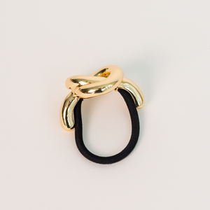 Eternal Loop Hair Tie l Gold