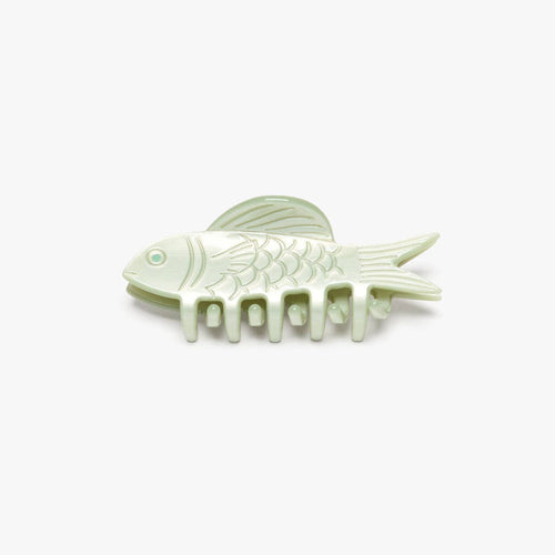 Jade Fish Mini Hair Claw