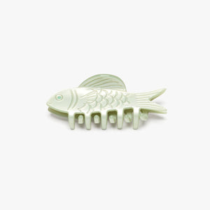 Jade Fish Mini Hair Claw