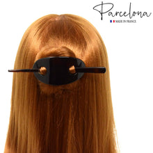 Load image into Gallery viewer, French Oval Hair Barrette with Stick