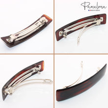 Load image into Gallery viewer, French Large Hair Barrette: Tortoise Shell