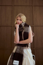 Load image into Gallery viewer, The Reykjavik Scarf - 100% Recycled - Brown Check