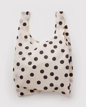 Load image into Gallery viewer, Standard Baggu - Cream and Black Polka Dot