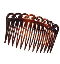 Load image into Gallery viewer, French Swirl Side Hair Combs (2 Pcs): Tortoise Shell