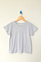 Load image into Gallery viewer, Pointelle Babe Tee - Icy Grey