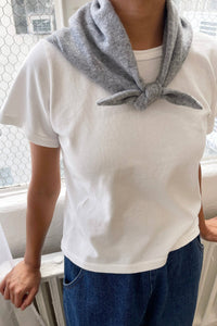 Cashmere Bandana: Ht. Gray