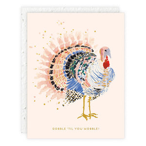 Gobble Gobble - Thanksgiving Card