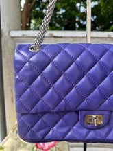 Load image into Gallery viewer, CHANEL Lambskin 2.55 Reissue 227 Flap Purple