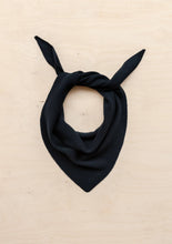 Load image into Gallery viewer, Merino Triangle Scarf in Black