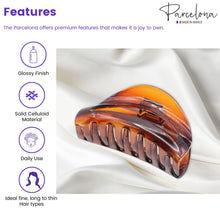 Load image into Gallery viewer, French Small Hair Claw: Tortoise Shell
