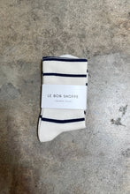 Load image into Gallery viewer, Wally Socks: Breton Stripe
