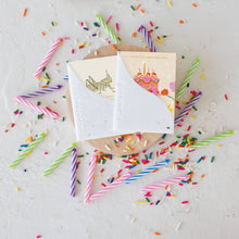 Load image into Gallery viewer, Cherry Cake - Mini Birthday Card