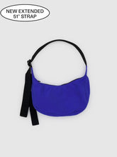 Load image into Gallery viewer, Small Nylon Crescent Bag - Lapis