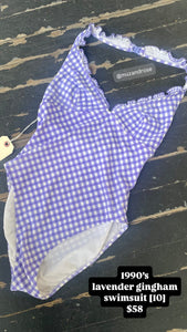 FT 90's lavender gingham swim [10]