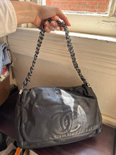Load image into Gallery viewer, CHANEL Black Lambskin Hobo Bag