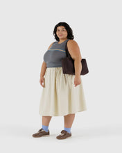 Load image into Gallery viewer, Medium Nylon Bowler Bag - Chocolate Plum