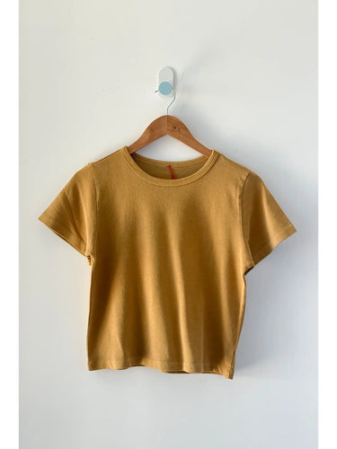 The Little Boy Tee - Butterscotch