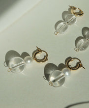 Load image into Gallery viewer, Milae Hoop Earrings: 14K Gold Filled