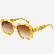 Load image into Gallery viewer, Vivian Sunglasses: Yellow Tortoise