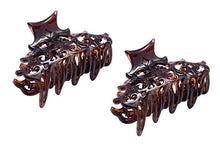 Load image into Gallery viewer, French Beau Small Hair Claw Clip Set: Tortoise Shell